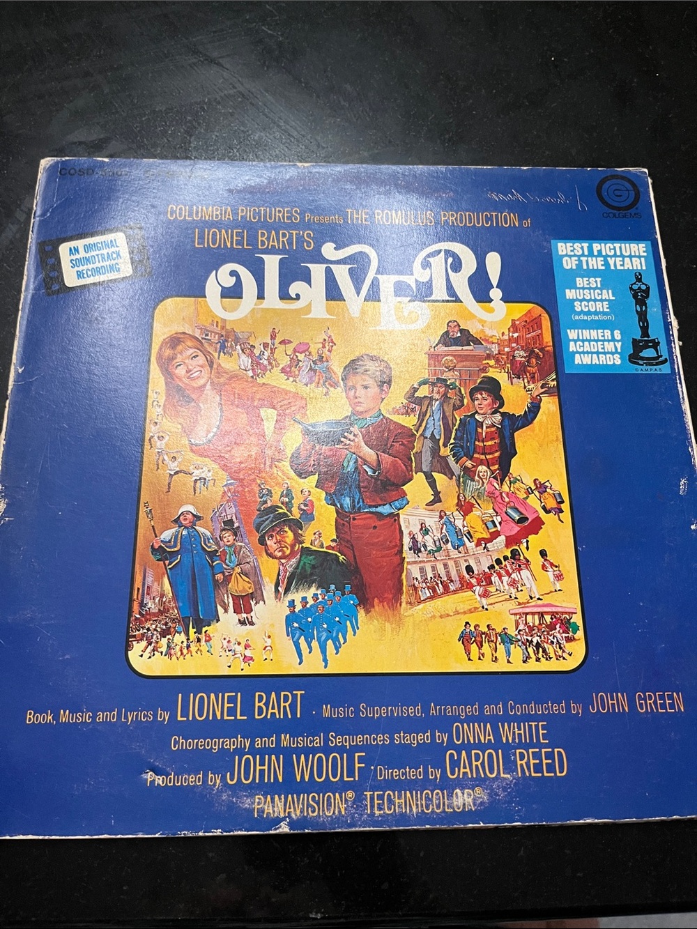 Oliver! Soundtrack Vinyl Album